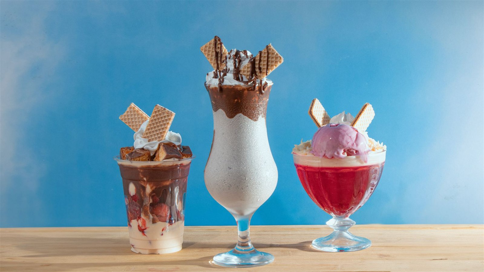 Fotografía gastronómica — postre y bebida